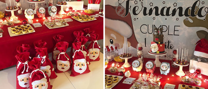 Mesa de dulces Navidad