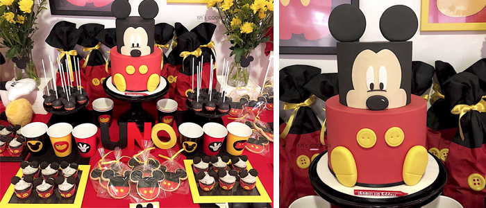 Deudor Aplaudir colgar Mesa de dulces Mickey Mouse | Titis Cookies